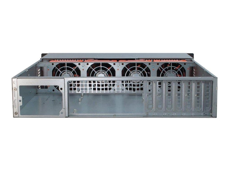 Inter-Tech IPC 2U-20255 - Gehäuse - Server (Rack) - Schwarz
