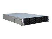 Inter-Tech IPC 2U-2412 - Gehäuse - Server (Rack) - Schwarz