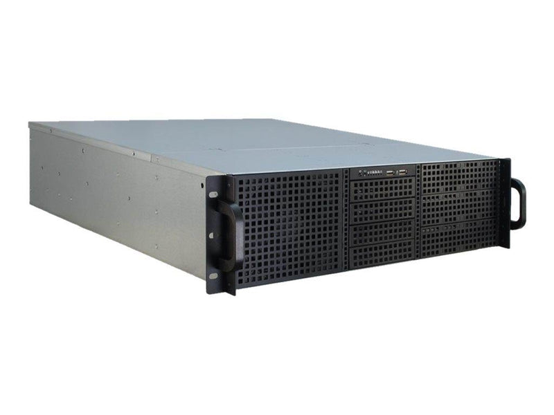 Inter-Tech IPC 3U-30255 - Gehäuse - Server (Rack) - Schwarz