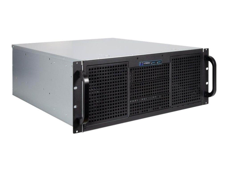 Inter-Tech IPC 4U-40248 - Gehäuse - Server (Rack) - Schwarz