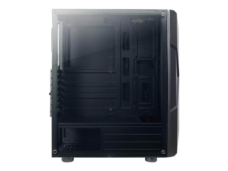 Inter-Tech IT-3306 Cavy - Gehäuse - Tower - Schwarz