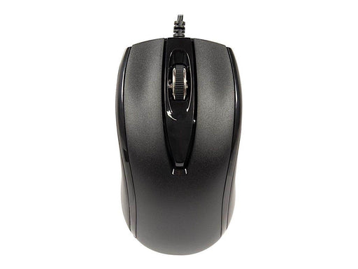 Inter-Tech KM-3149R - Tastatur & Maus Set - US/Russian - Schwarz
