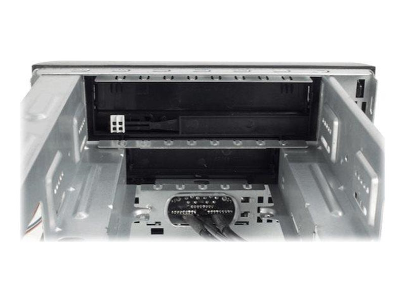 Inter-Tech MI-008 ITX - Gehäuse - Ultra small form factor - Schwarz
