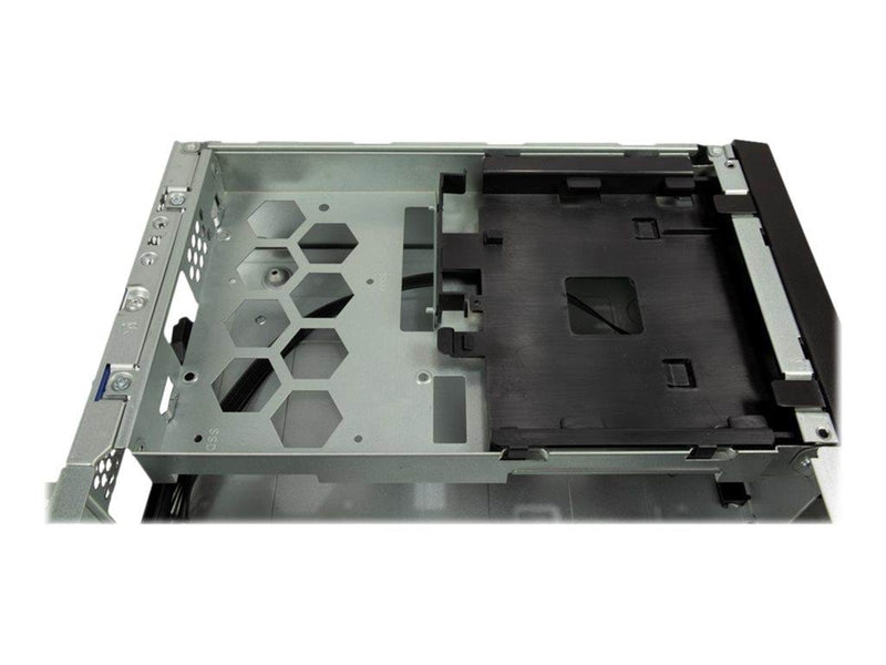 Inter-Tech S-331 - Gehäuse - Desktop slimline - Schwarz