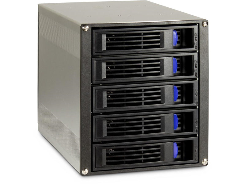Inter-Tech ST-5255 5-Bay Removable Hard Drive Rack