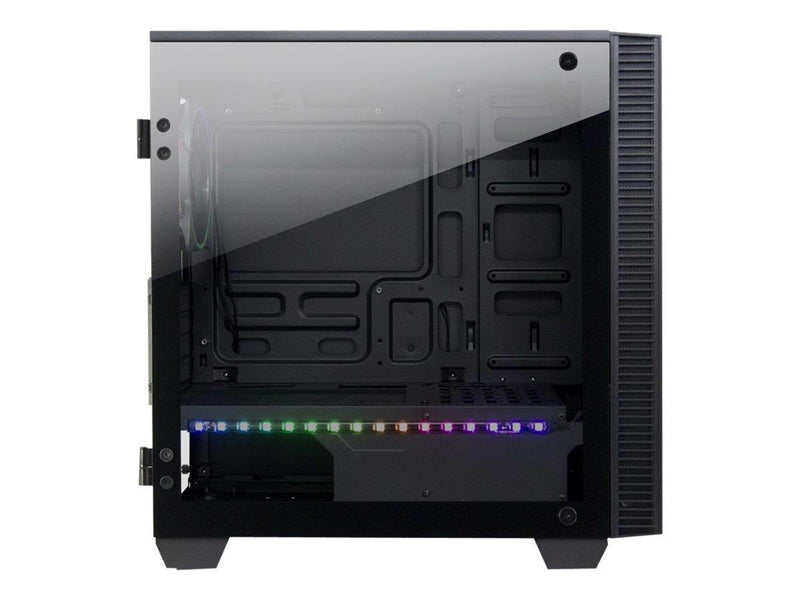 Inter-Tech X-608 Infinity Micro - Gehäuse - Tower - Schwarz