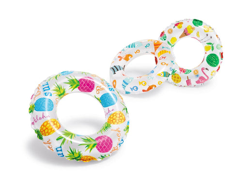 Intex Schwimmringe mit lebendigem Print, 3 sort., 51 cm