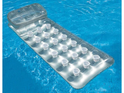 Intex Sonnenliegematte mit 18 Taschen, 188x71 cm