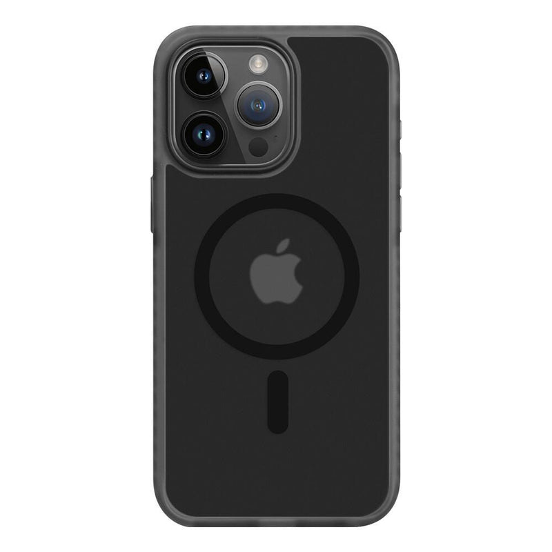 Nevox StyleShell Invisio für das iPhone 15 Pro mit MagSafe - Schwarz