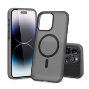 Nevox StyleShell Invisio für das iPhone 15 Pro mit MagSafe - Schwarz