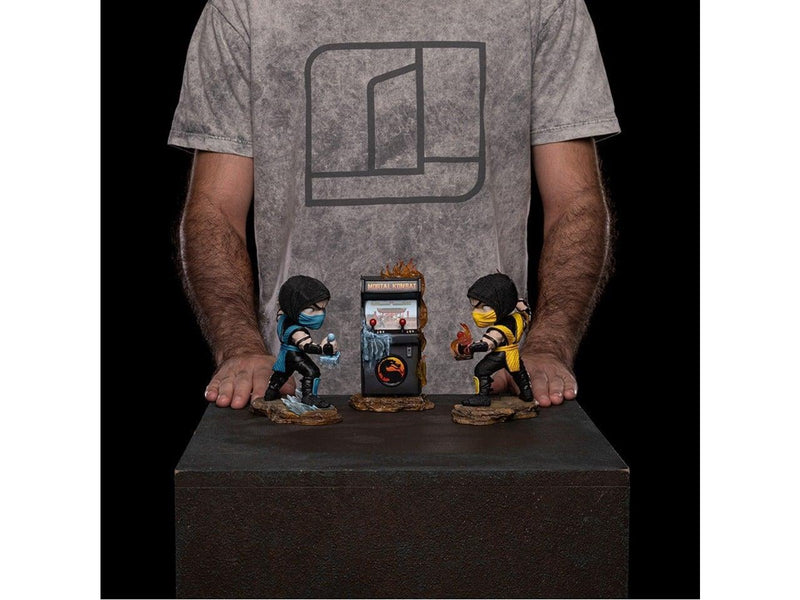 Iron Studios - Mortal Kombat - Scorpion Vs Sub-zero Arcade Set Minico Figures - Figur