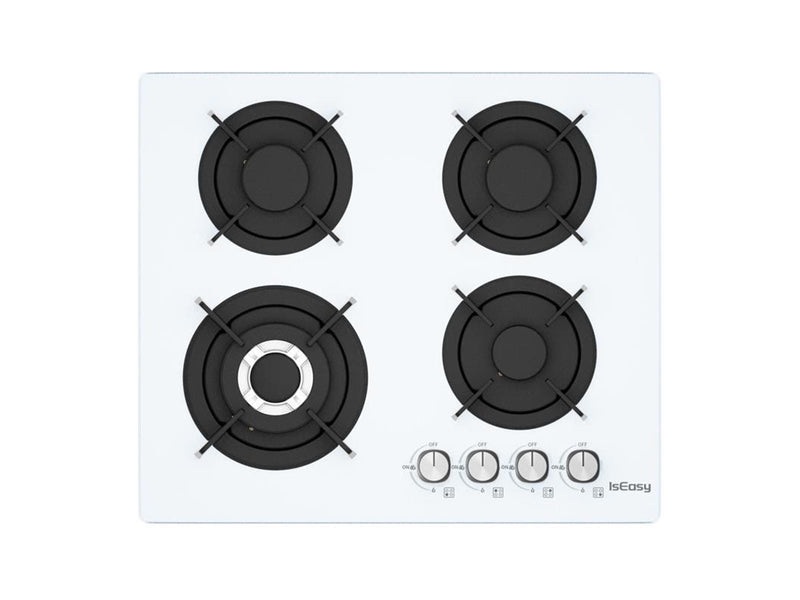 IsEasy MGBG‑604B Glass Gas Hob
