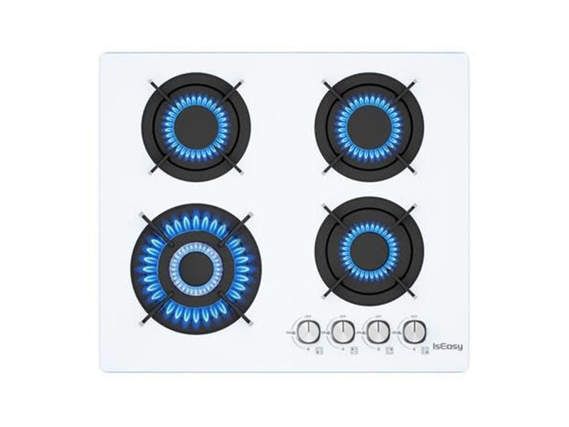 IsEasy MGBG‑604B Glass Gas Hob