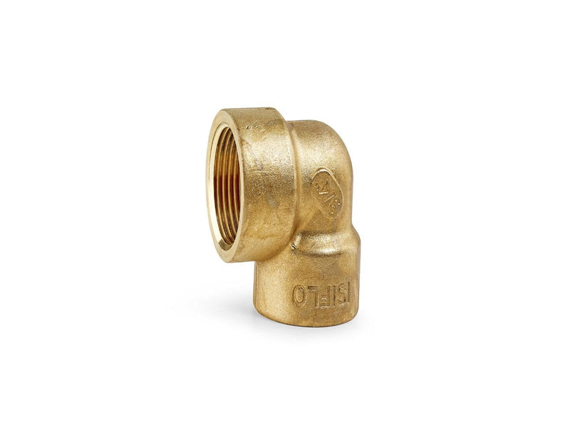Isiflo Elbow brass 90° female/female 1