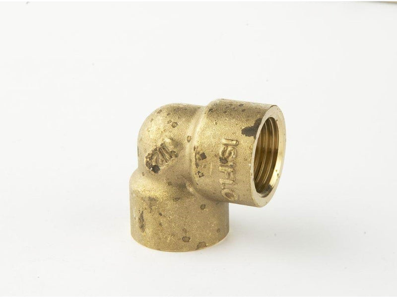 Isiflo Elbow brass 90° female/female 2
