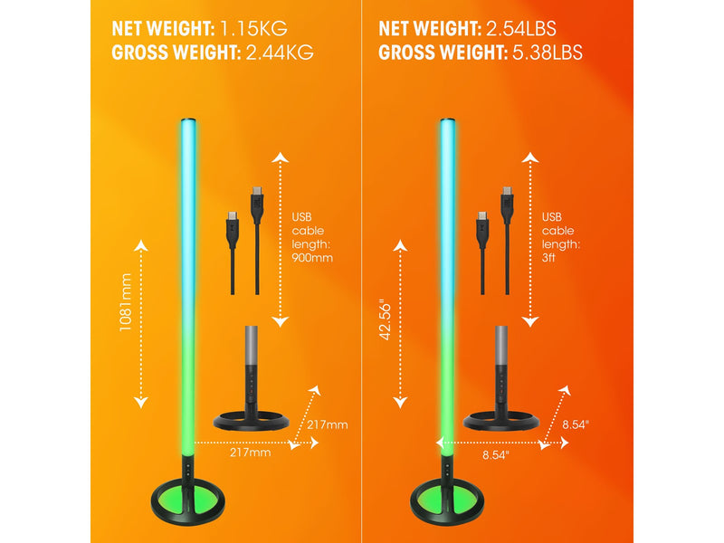 JBL PartyLight Stick - light bar - LED - 10 W
