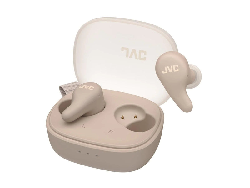 JVC HA-A23T Noise Cancelling Ear Buds - mokka