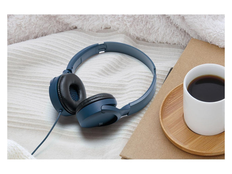 JVC HA-S33UC USB-C Wired Headphone - blue