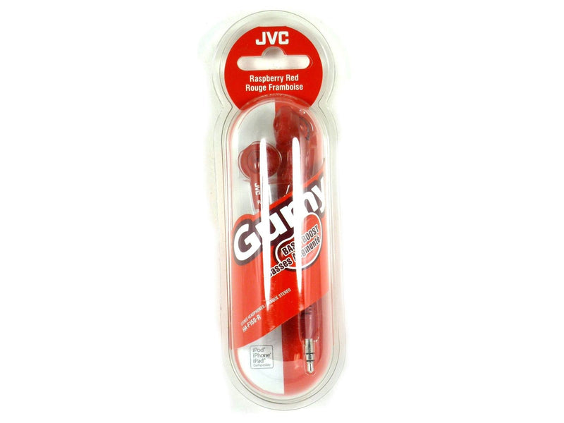 JVC In Ear Gumy Headphones - Red