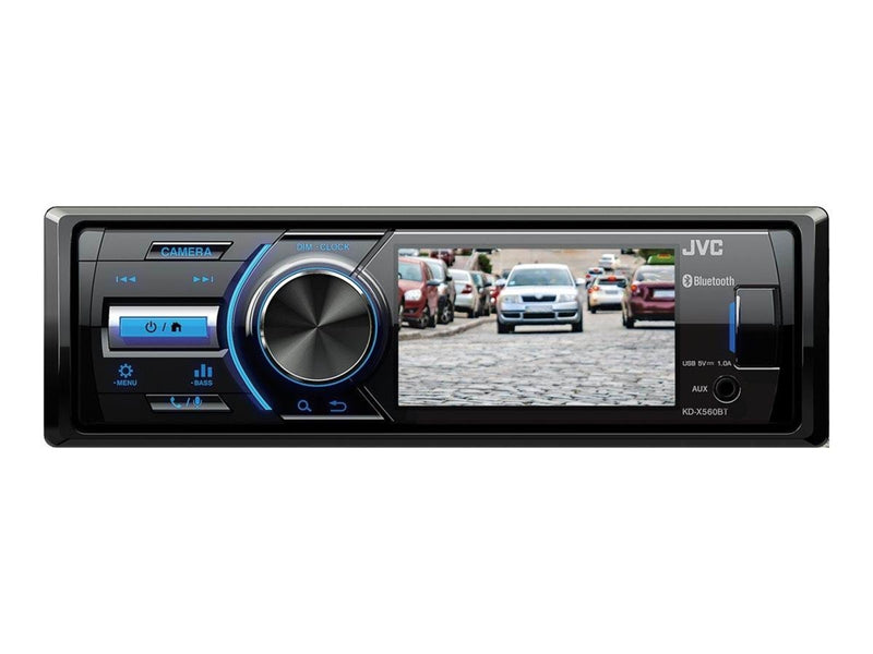JVC KD-X560BT - digital receiver - display 3" - in-dash unit - Full-DIN