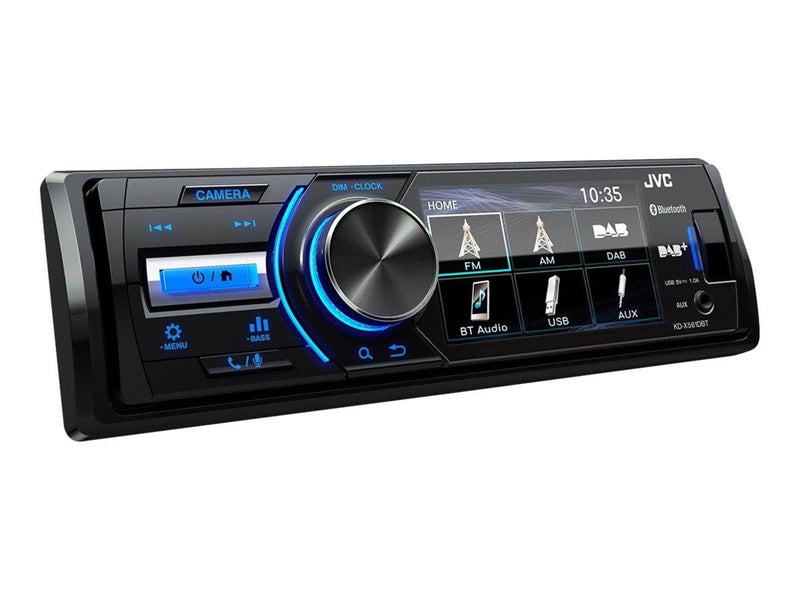 JVC KD-X561DBT - digital receiver - display 3" - in-dash unit - Single-DIN