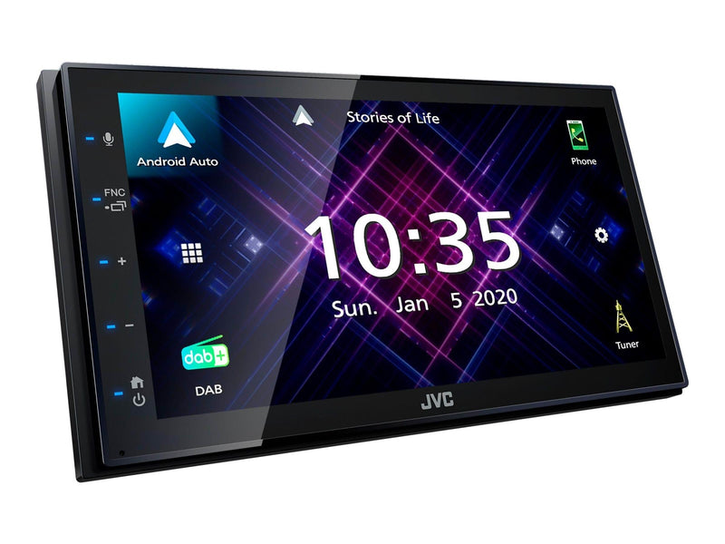 JVC KW-M560BT - digital receiver - display 6.8" - in-dash unit - Double-DIN