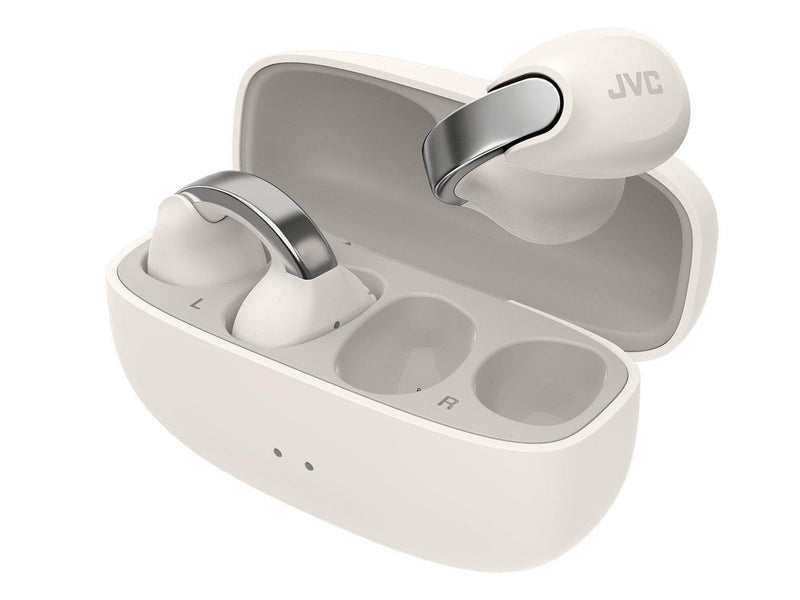 JVC Open Ear Nearphone True Wireless Headphones - White
