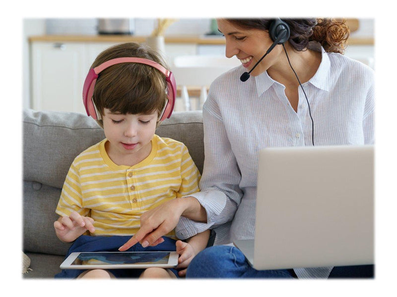 JVC Tinyphone wireless headphone for kids - Pink