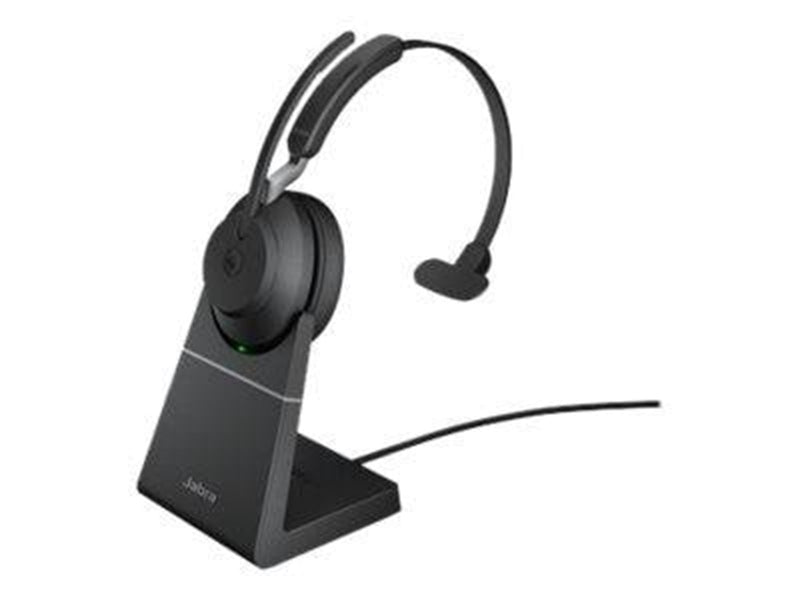 Jabra Evolve2 65 Link380a MS Mono Stand Black