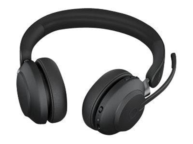 Jabra Evolve2 65 Link380a UC Stereo Stand Black