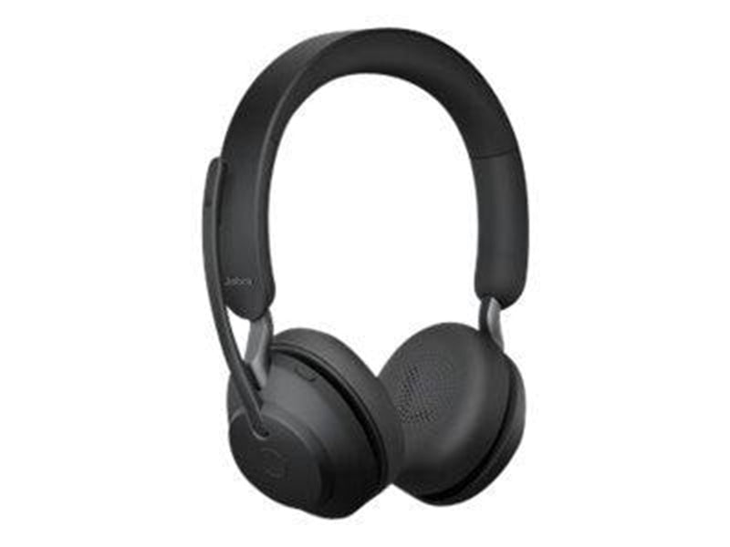 Jabra Evolve2 65 Link380a UC Stereo Stand Black