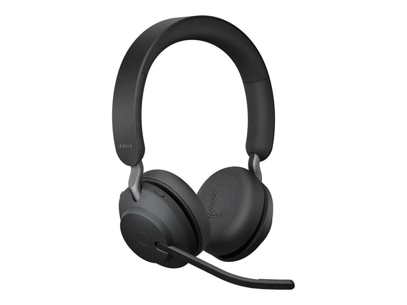 Jabra Evolve2 65 Link380a UC Stereo Stand Black