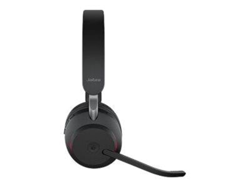 Jabra Evolve2 65 Link380c MS Stereo Stand Black