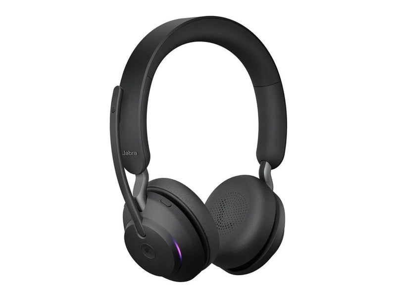 Jabra Evolve2 65 Link380c MS Stereo Stand Black