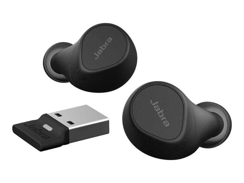 Jabra Evolve2 Buds USB-A MS incl. Wireless Charging Pad