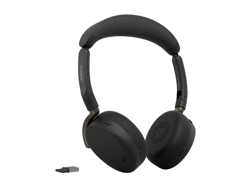 Jabra Evolve3 65 Flex UC - USB-A with Dongle - Black