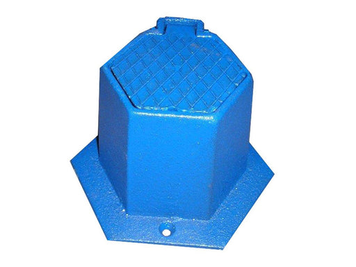 Jemi Cover stopvalve 78x75 mm hexagon cast iron