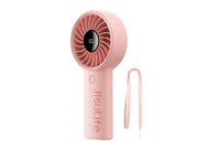 Jisulife Handheld Fan Life4 3600mAh Portable USB Fan - Pink