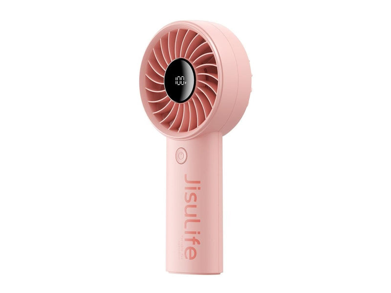 Jisulife Handheld Fan Life4 3600mAh Portable USB Fan - Pink