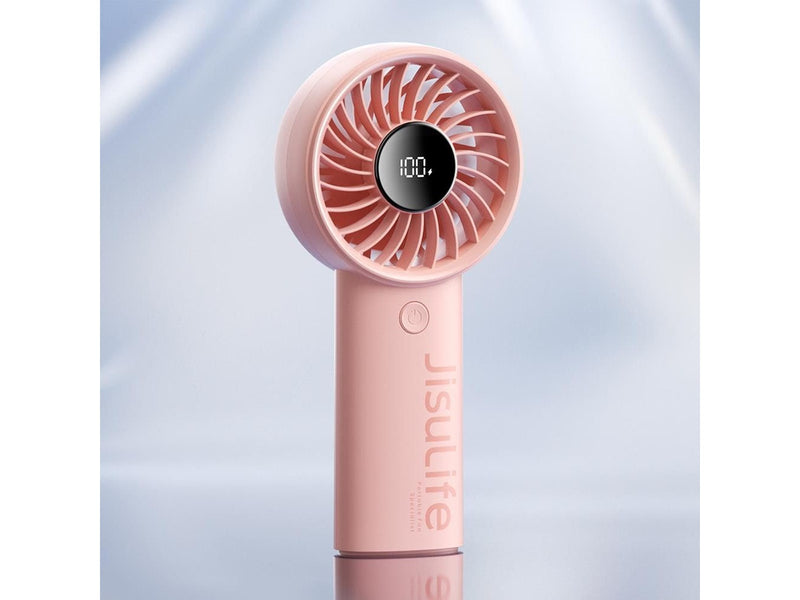 Jisulife Handheld Fan Life4 3600mAh Portable USB Fan - Pink