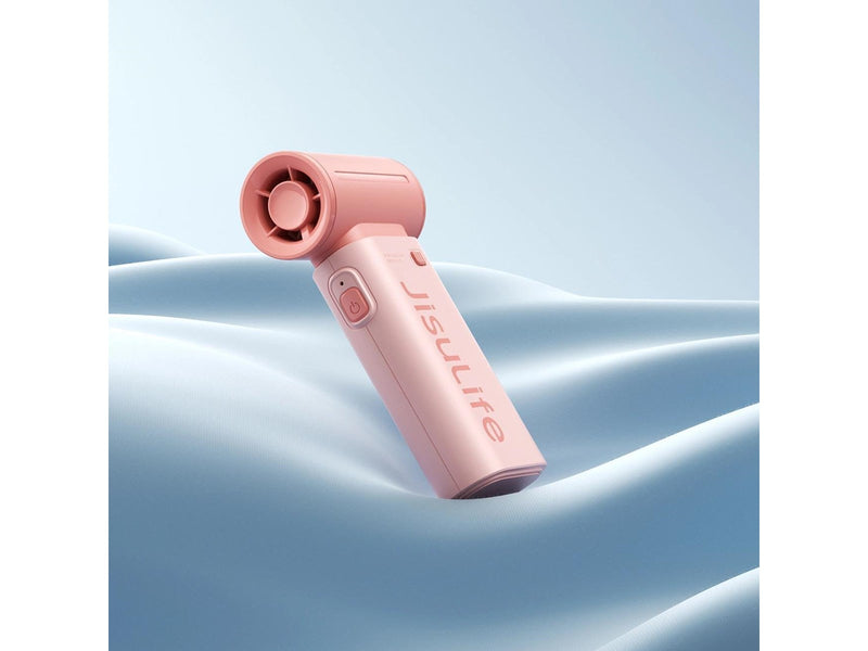 Jisulife Handheld Fan Life9 3600mAh Portable Mini Blower USB Fan - Pink