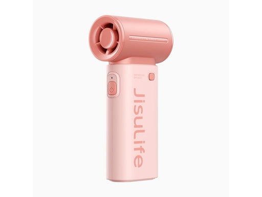 Jisulife Handheld Fan Life9 5000mAh Portable Mini Blower USB Fan - Pink