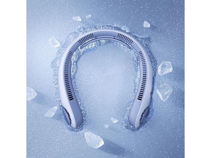 Jisulife Neck Fan 4 5000mAh Portable USB Neck Fan - Light Blue *DEMO*