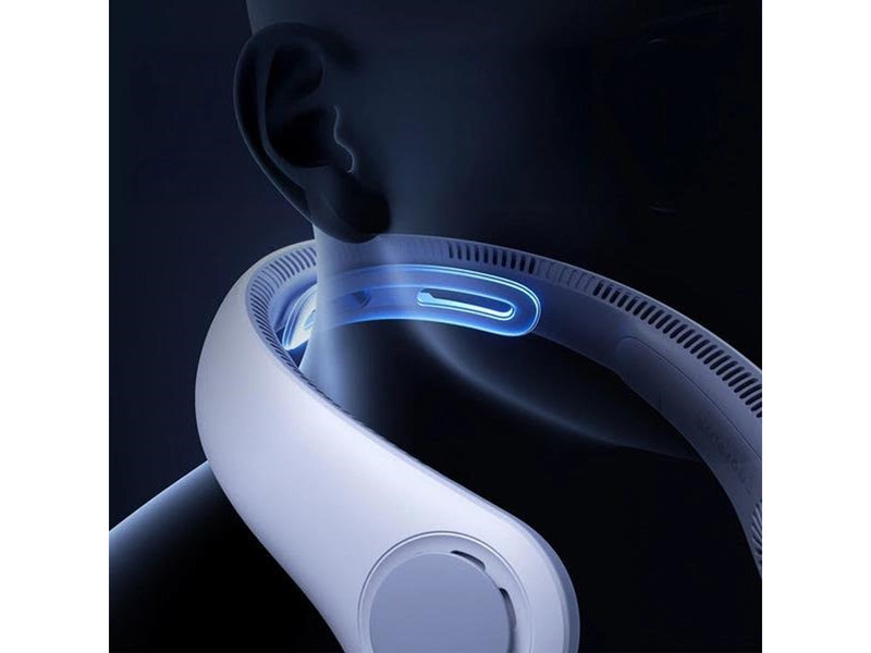 Jisulife Neck Fan 4 5000mAh Portable USB Neck Fan - Light Blue *DEMO*
