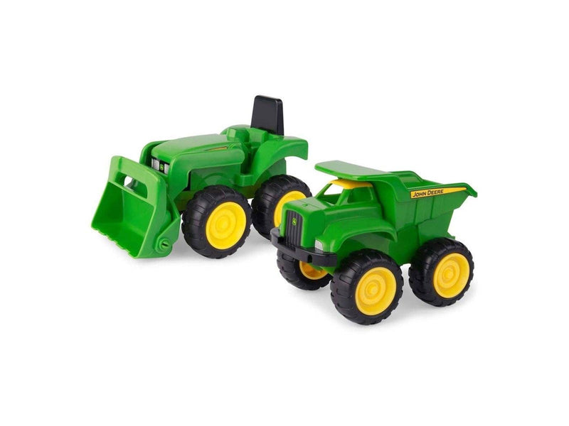 John Deere Mini Sandbox Tractor And Dump Truck Set