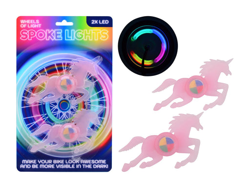 John Toy Bike Fun Unicorn spoke lighting 2 pieces