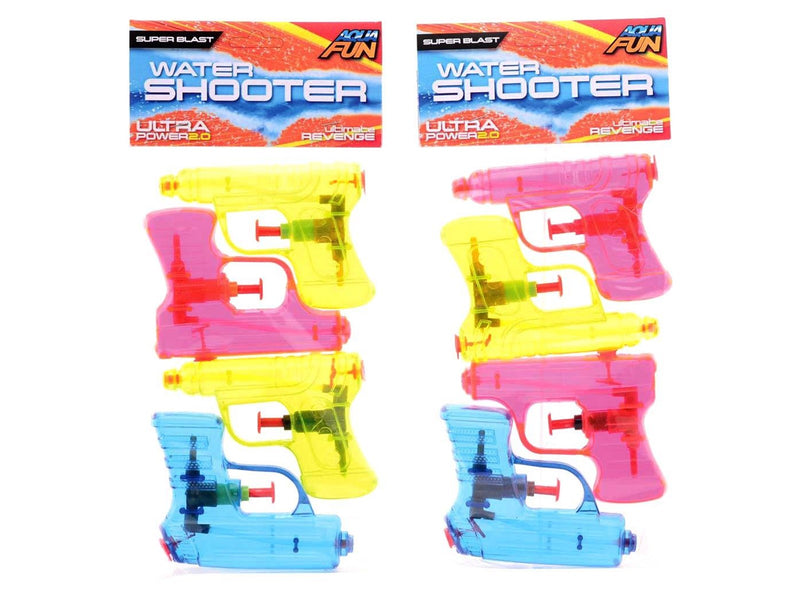 Johntoy Aqua Fun Water pistol 4 pcs. (Assorted)