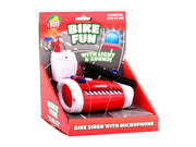 Johntoy - Bike Fun Bicycle Siren Fire Department with Microphone