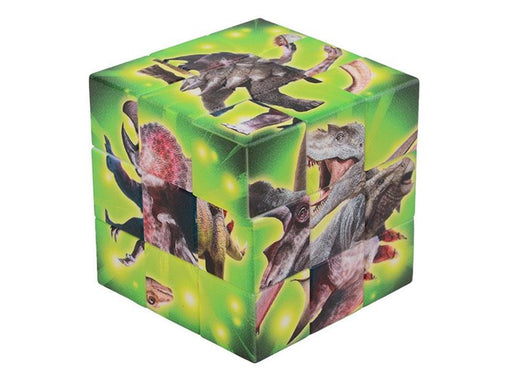 Johntoy Dinosaur Brain Puzzle Cube Block