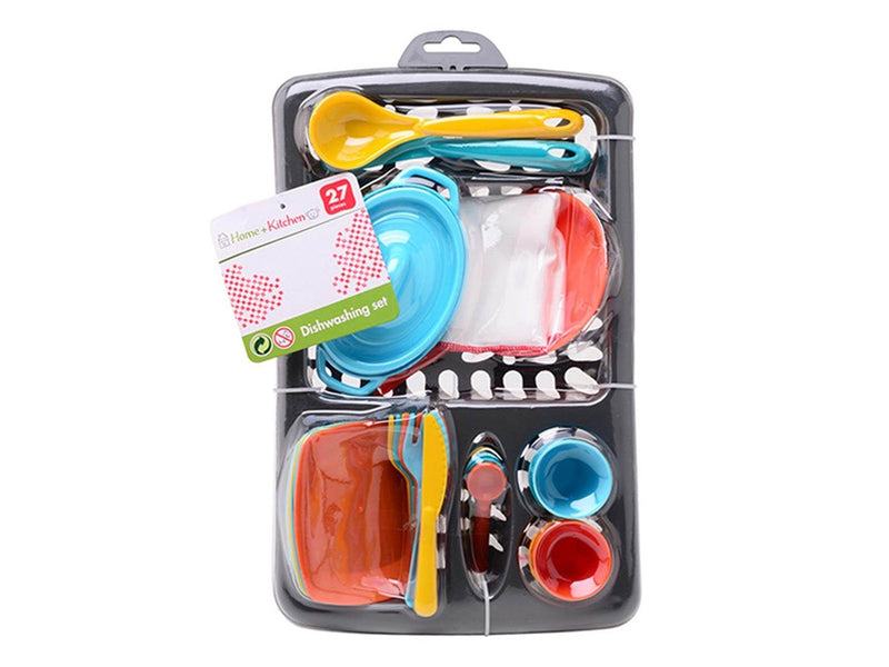 Johntoy - Home & Kitchen Dishwashing set 27 pcs.